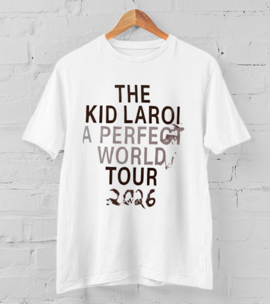 The Kid Laroi A Perfect World Tour 2026 T-Shirt