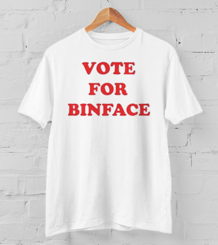 Vote For Binface Ringer Napoleon Dynamite Nigel Farage T-Shirt