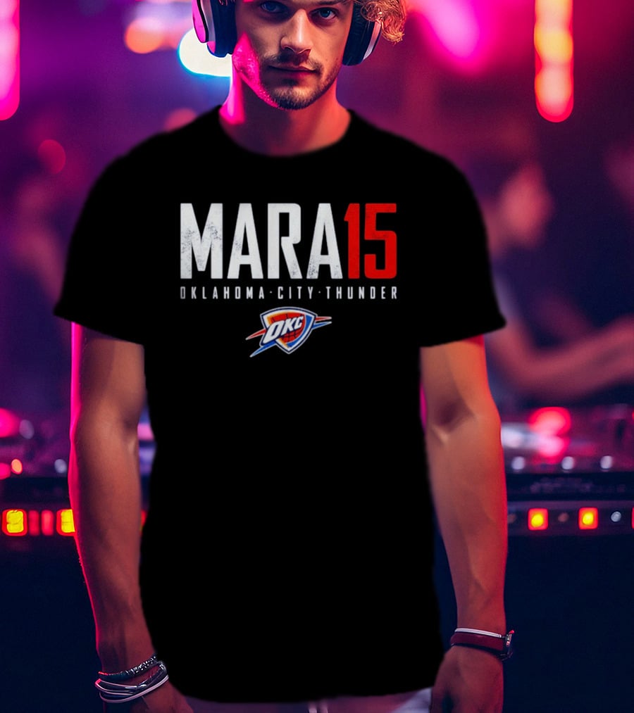 Mara 15 Oklahoma City Thunder OKC T-Shirt