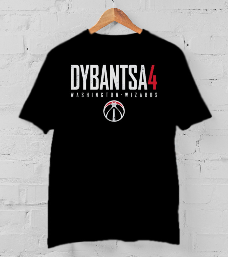 Dybantsa 4 Washington Wizards Basketball T-Shirt