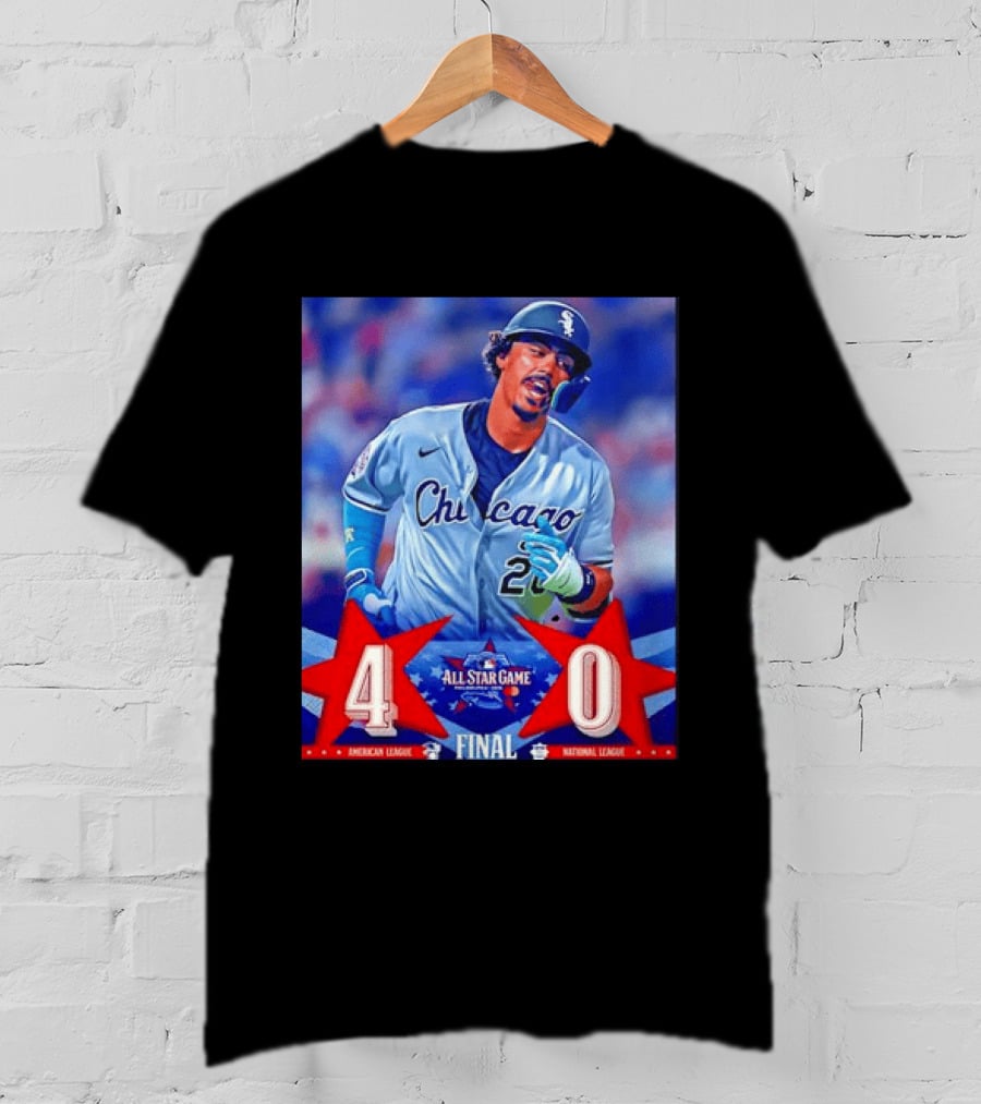 Chicago White Sox 2026 All Star Game American League 4 National League 0 Final Score T-Shirt