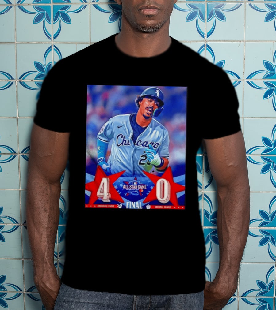 Chicago White Sox 2026 All Star Game American League 4 National League 0 Final Score T-Shirt