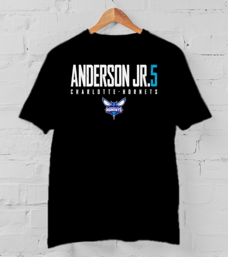 Anderson Jr. 5 Charlotte Hornets T-Shirt