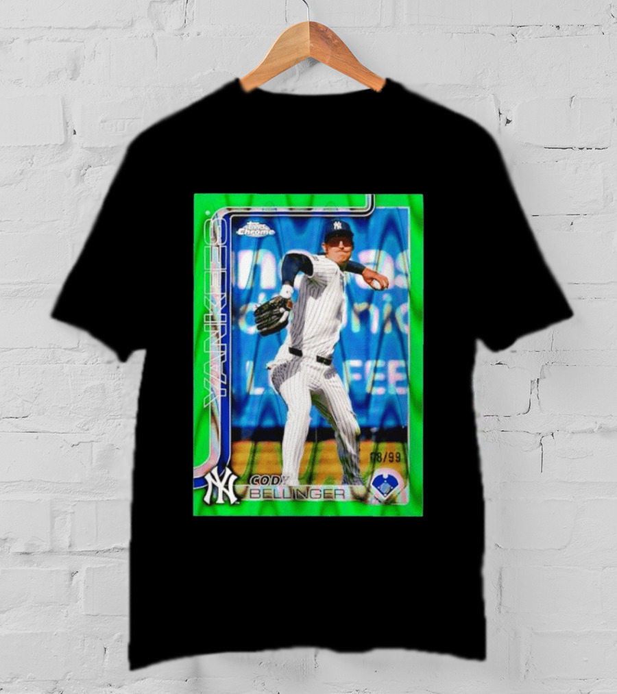 Cody Bellinger 08 99 Topps Chrome Yankees T-Shirt