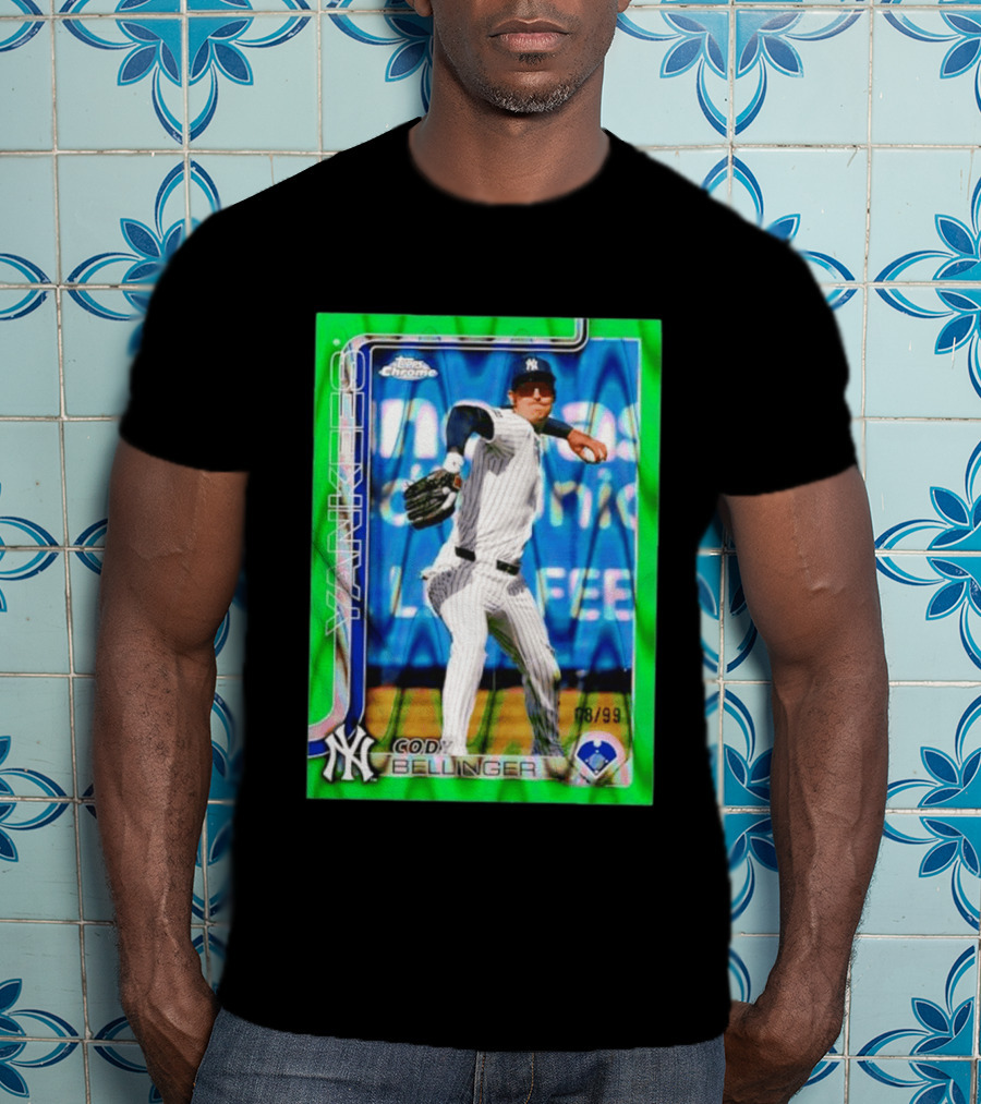 Cody Bellinger 08 99 Topps Chrome Yankees T-Shirt