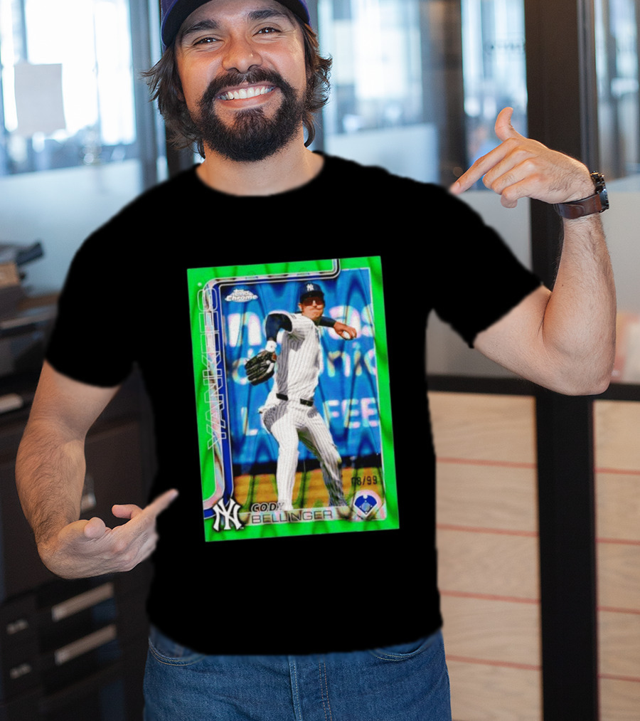 Cody Bellinger 08 99 Topps Chrome Yankees T-Shirt