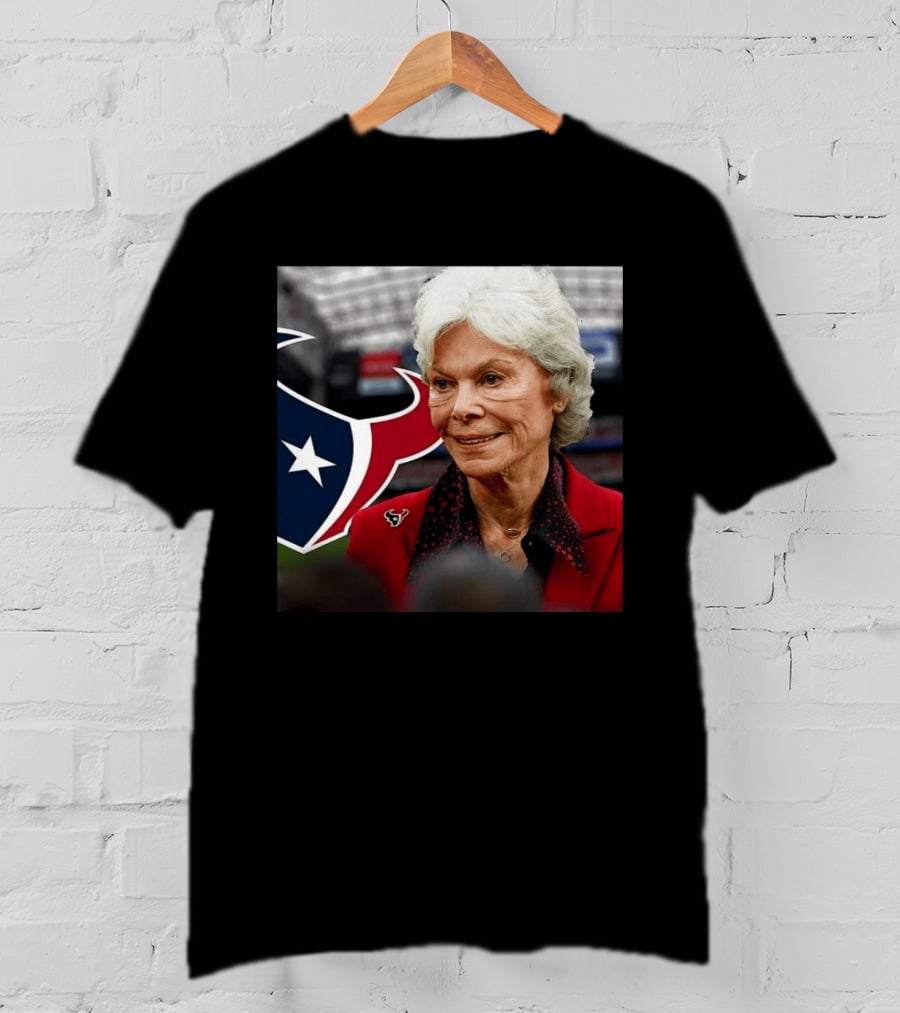 Houston Texans Co Founder Janice McNair Legacy Honored T-Shirt
