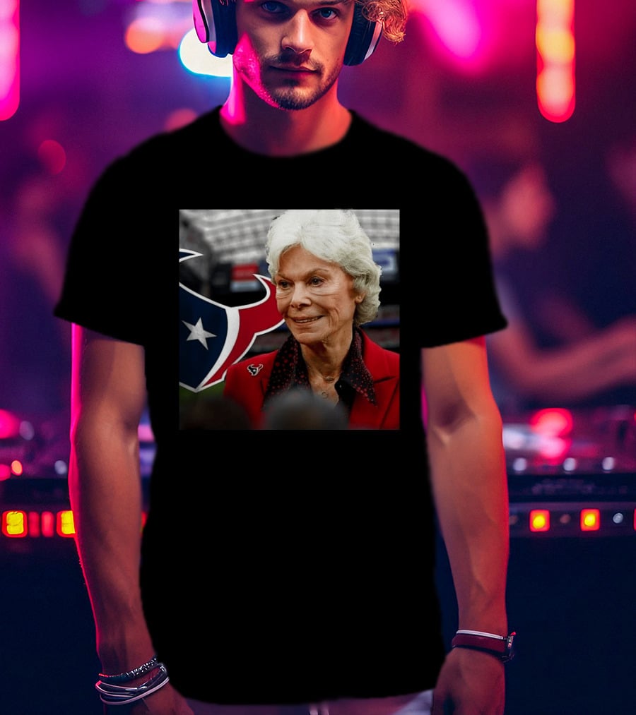 Houston Texans Co Founder Janice McNair Legacy Honored T-Shirt