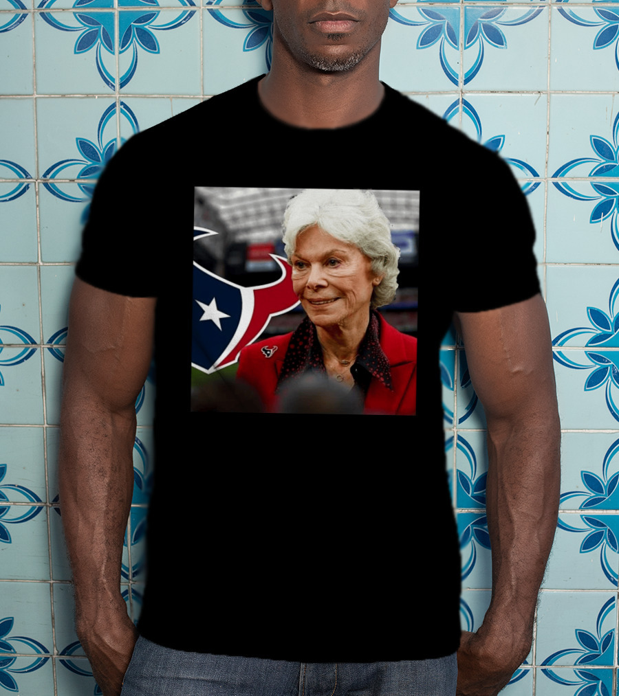 Houston Texans Co Founder Janice McNair Legacy Honored T-Shirt