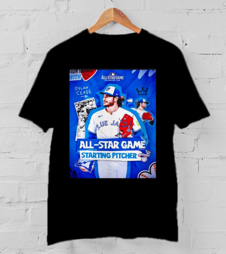 Dylan Cease Blue Jays All Star Game Starting Pitcher Philadelphia 2026 T-Shirt