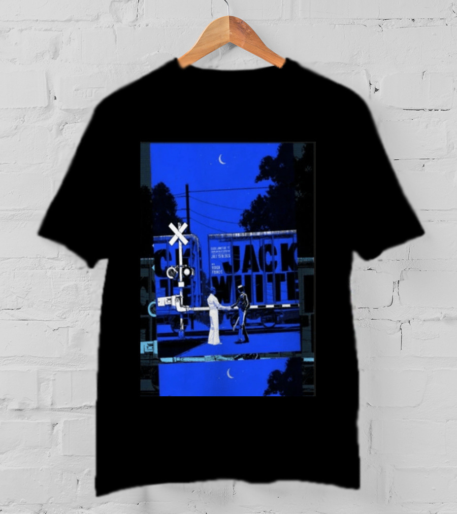 Jack White Jul 15 2026 Toronto Concert Railway Crossing T-Shirt
