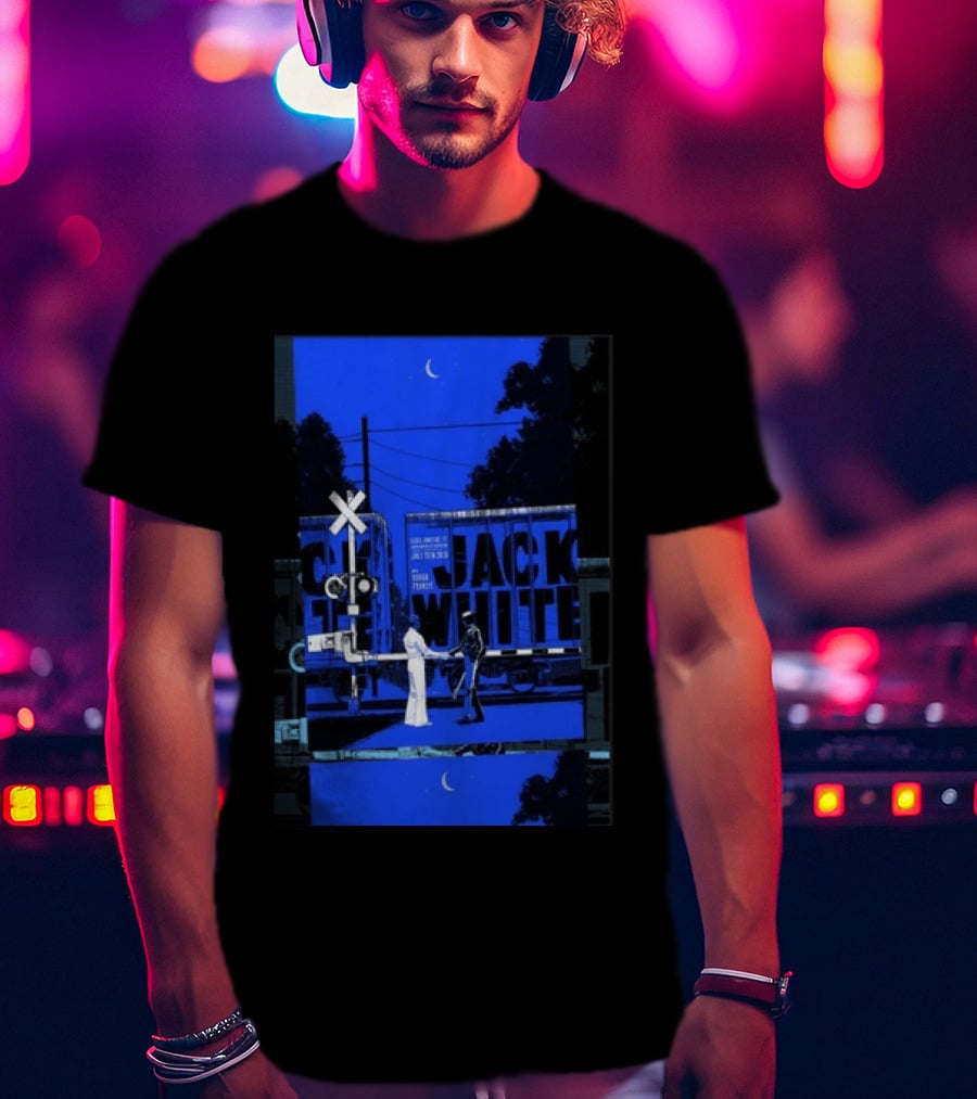 Jack White Jul 15 2026 Toronto Concert Railway Crossing T-Shirt