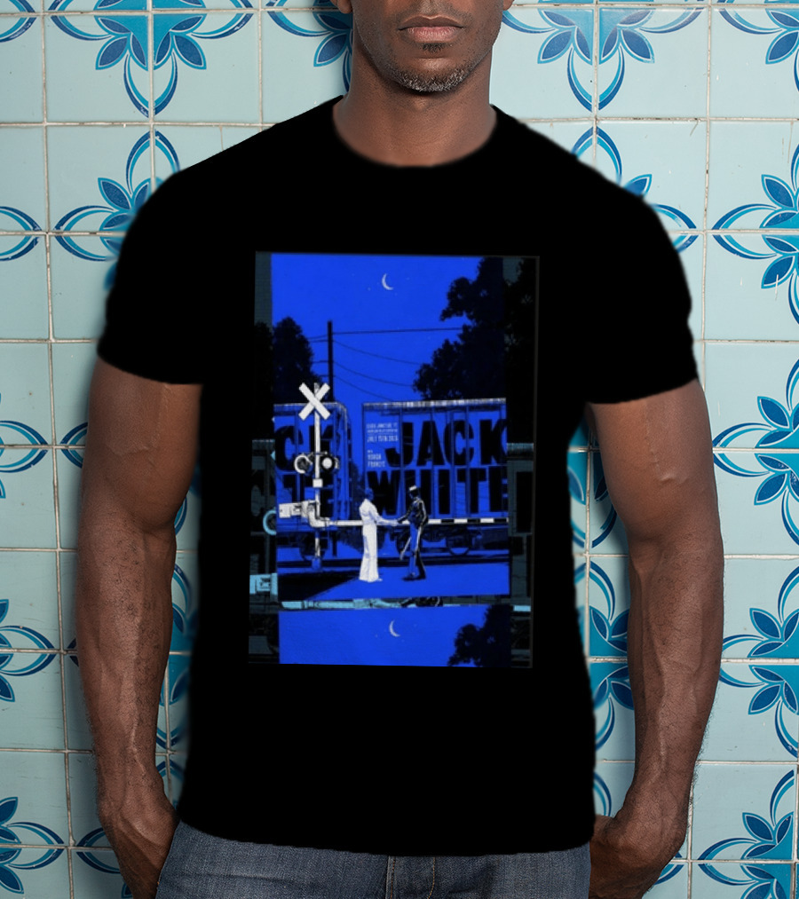Jack White Jul 15 2026 Toronto Concert Railway Crossing T-Shirt