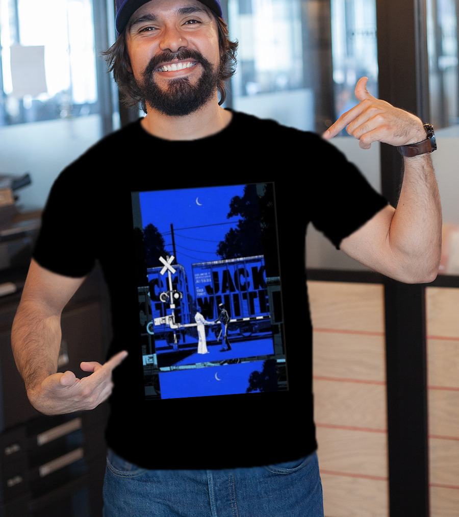 Jack White Jul 15 2026 Toronto Concert Railway Crossing T-Shirt