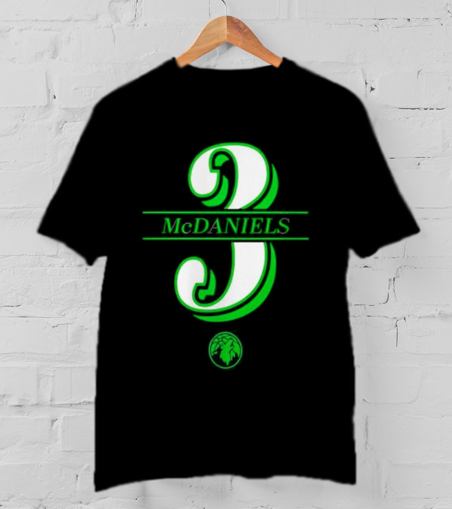Jaden McDaniels Minnesota Timberwolves 3 McDaniels In The Paint T-Shirt