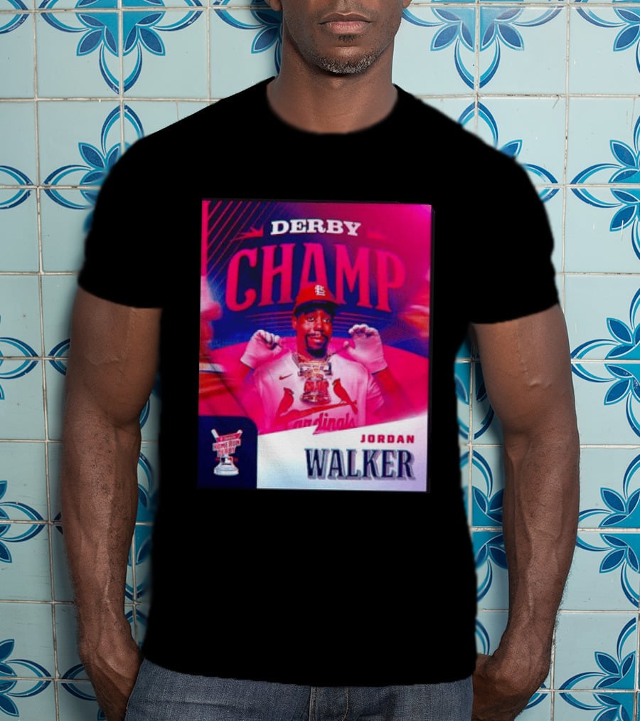 Jordan Walker St Louis Cardinals Home Run Derby Champ 2026 T-Shirt