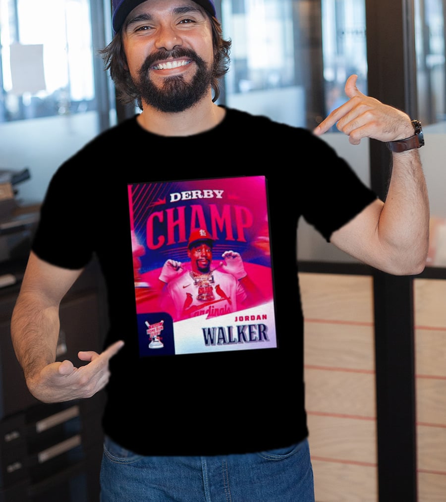 Jordan Walker St Louis Cardinals Home Run Derby Champ 2026 T-Shirt