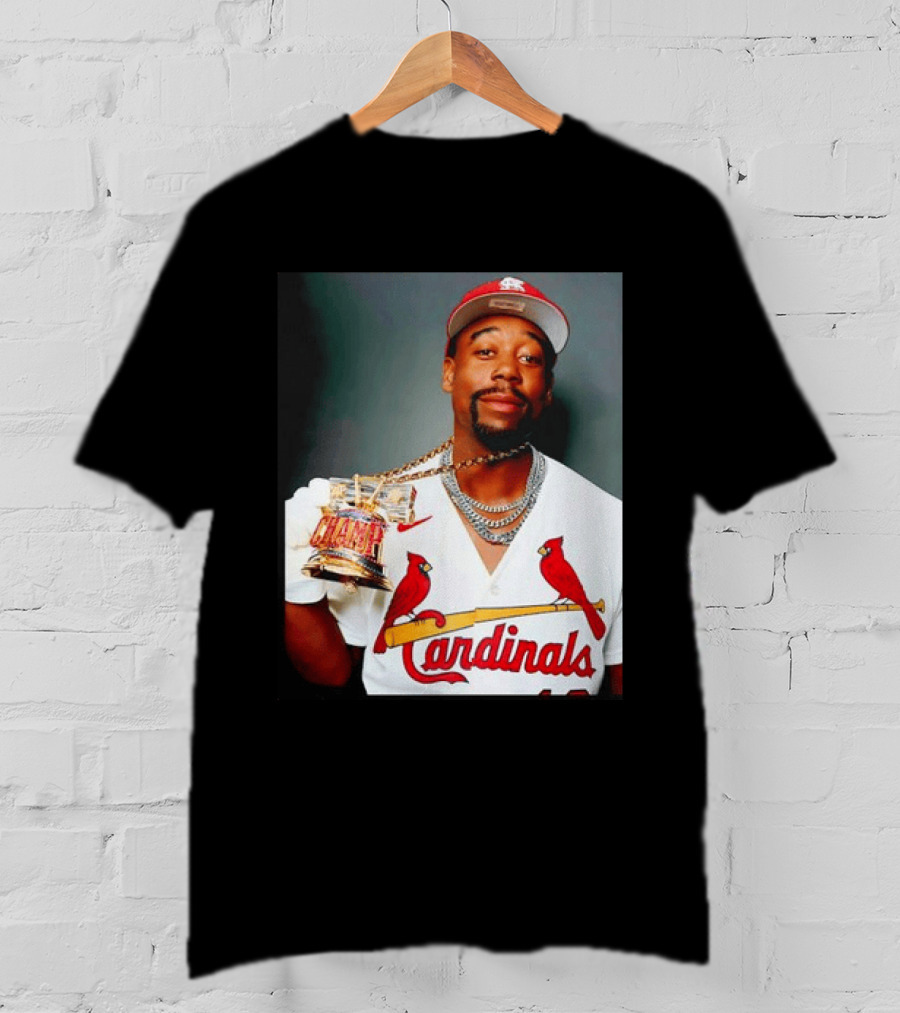 St Louis Cardinals Jordan Walker Champ Trophy Baseball T-Shirt