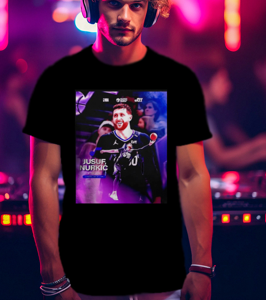 Jusuf Nurkić NBA Utah Jazz Contract 2 Years 22 Million T-Shirt