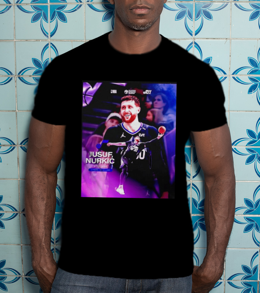 Jusuf Nurkić NBA Utah Jazz Contract 2 Years 22 Million T-Shirt