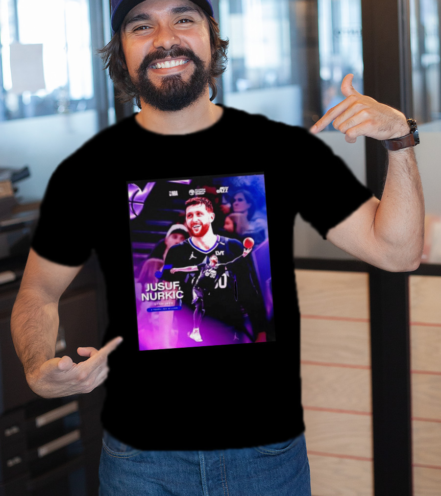 Jusuf Nurkić NBA Utah Jazz Contract 2 Years 22 Million T-Shirt