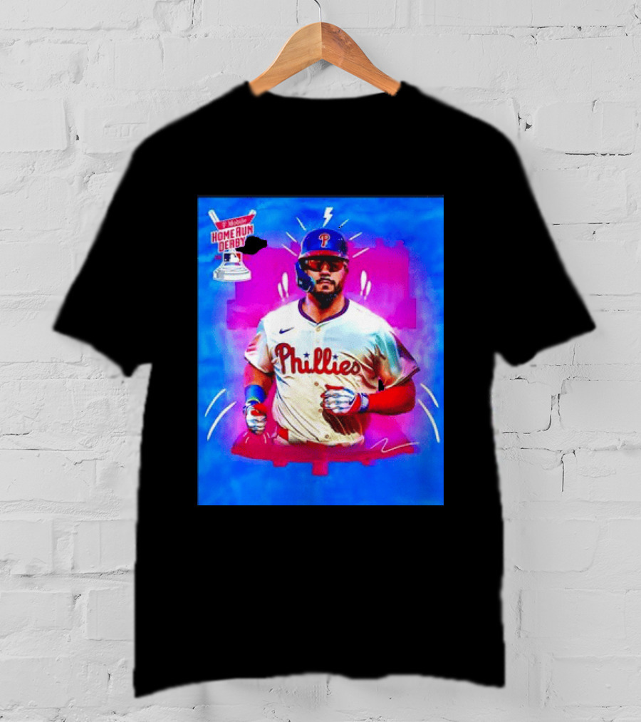 Philadelphia Phillies Kyle Schwarber 2024 Mobile Home Run Derby Highlights T-Shirt