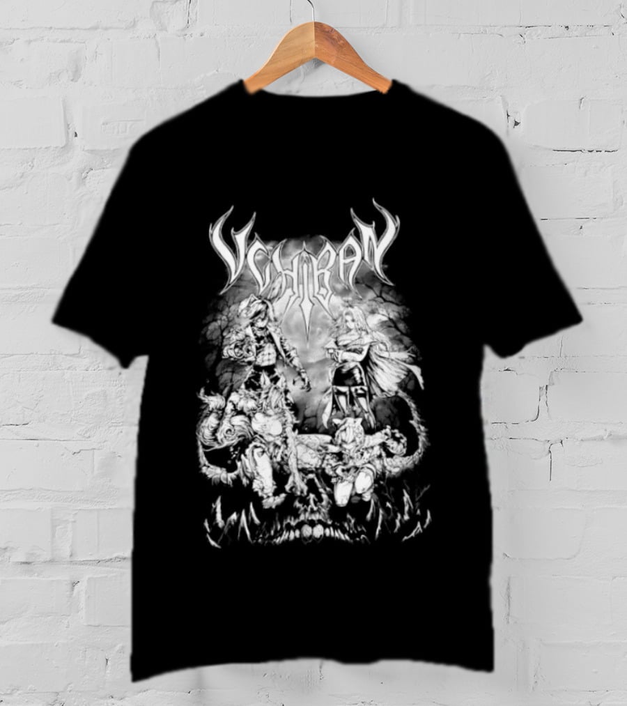 Metalcropolis NEKRO Variant Skull With Horns T-Shirt
