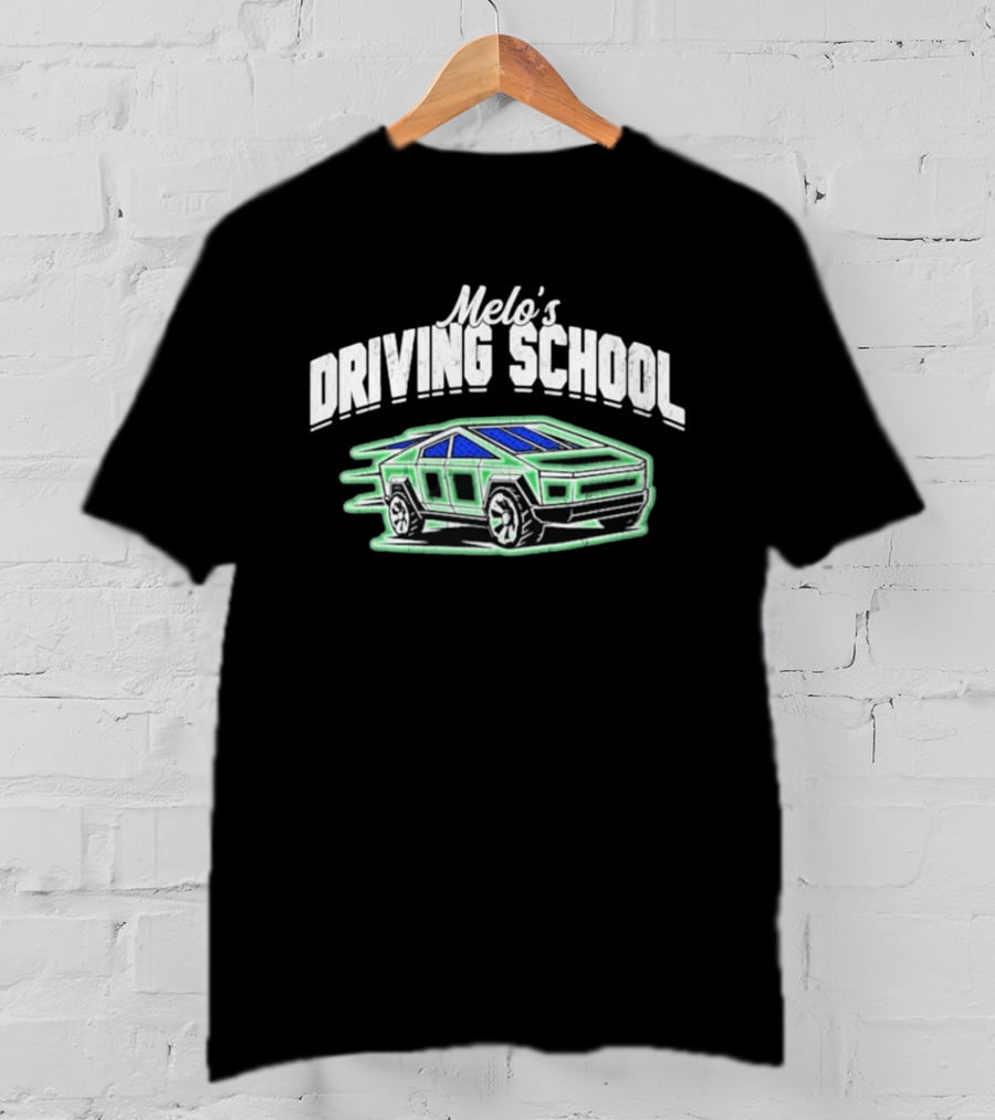 Melo's Driving School Cybertruck Concept Minnesota Timberwolves Edition T-Shirt