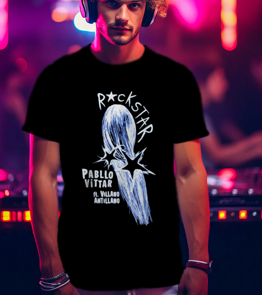 Rockstar Pabllo Vittar Ft. Villano Antillano T-Shirt