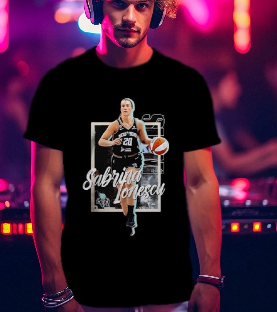 Sabrina Ionescu New York Liberty Basketball Star 20 T-Shirt