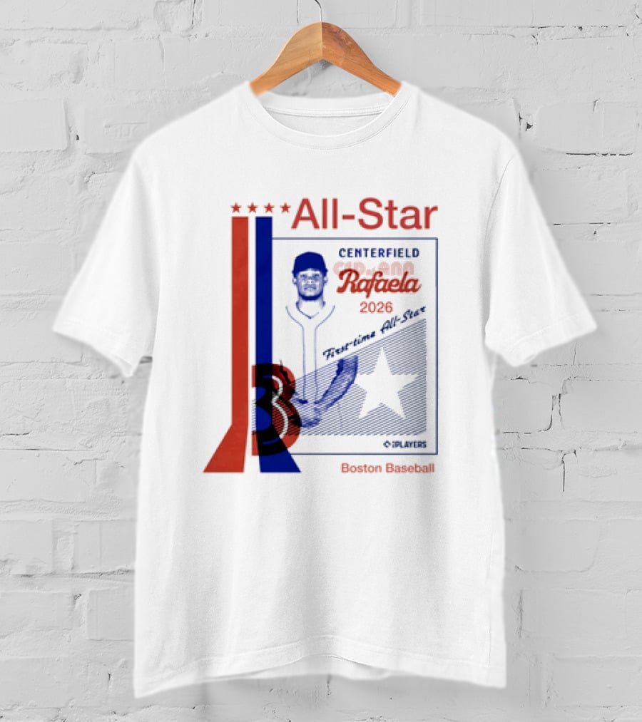 Ceddanne Rafaela Centerfield Boston Red Sox All Star 2026 T-Shirt
