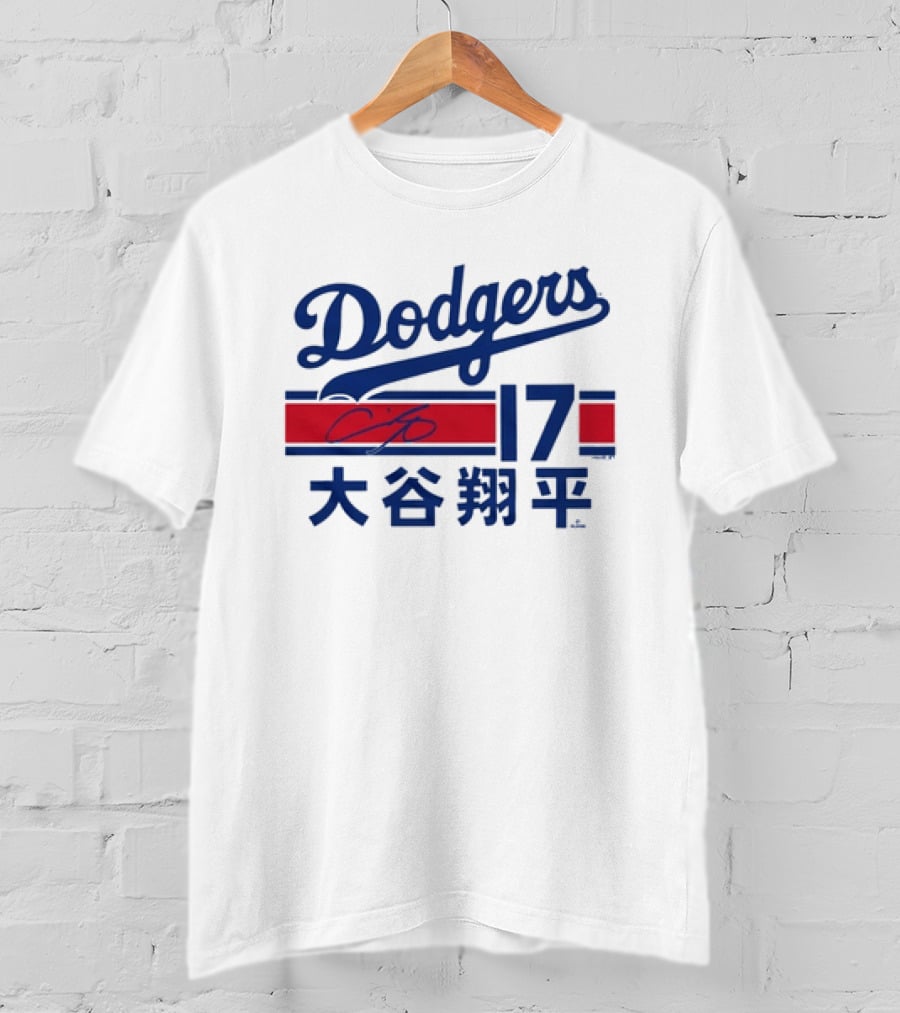 Dodgers Shohei Ohtani Japanese T-Shirt