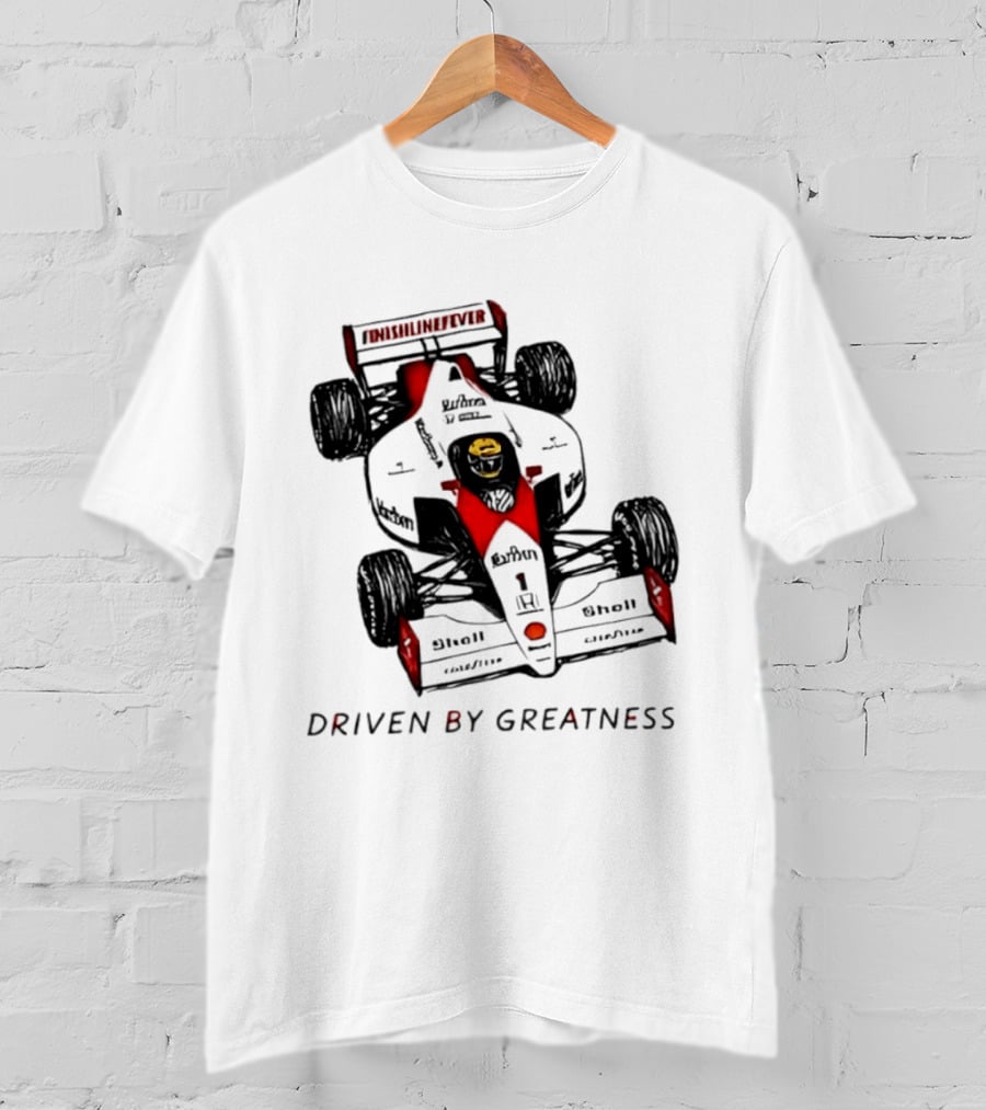 Driven By Greatness Finishlinefever Formula 1 Racing McLaren T-Shirt