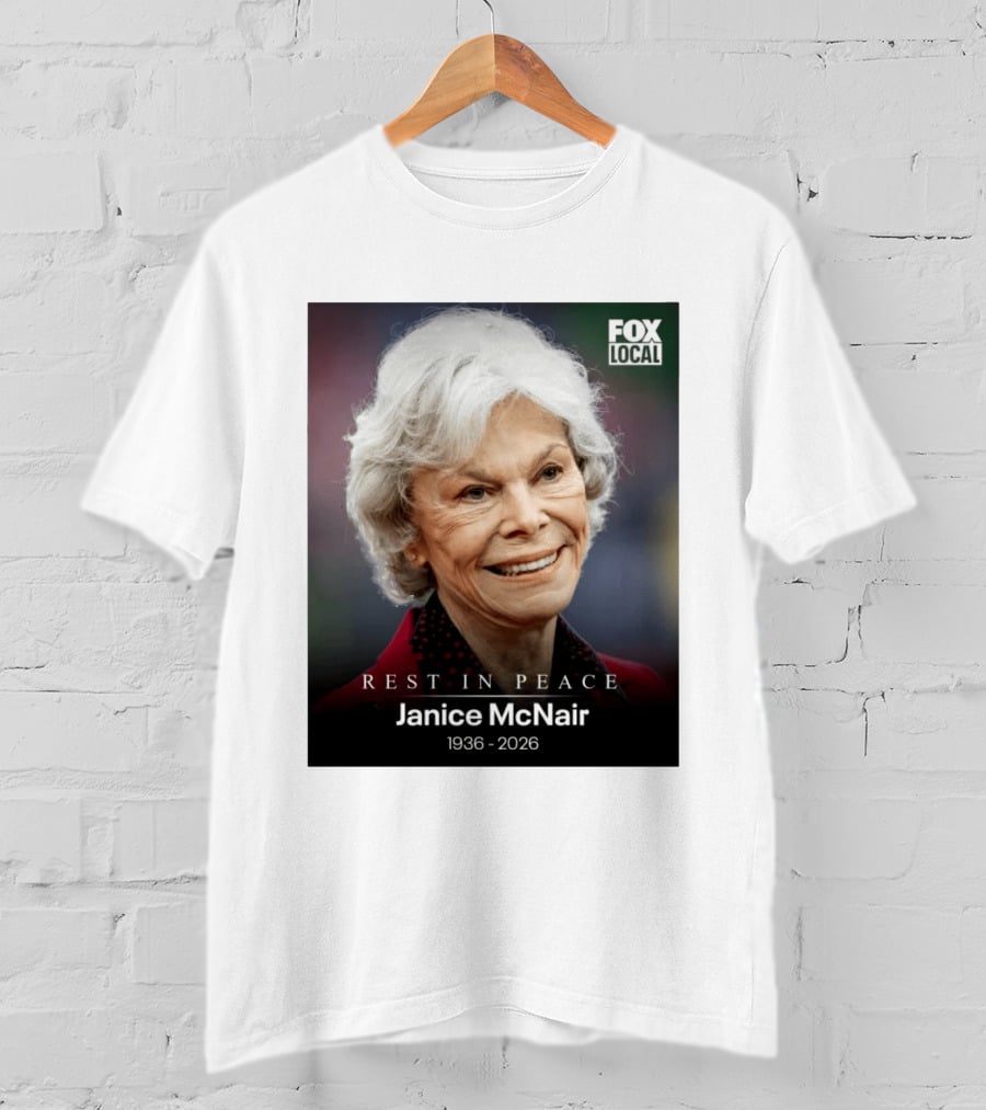 Rest In Peace Janice McNair 1936 2026 FOX Local Memorial T-Shirt