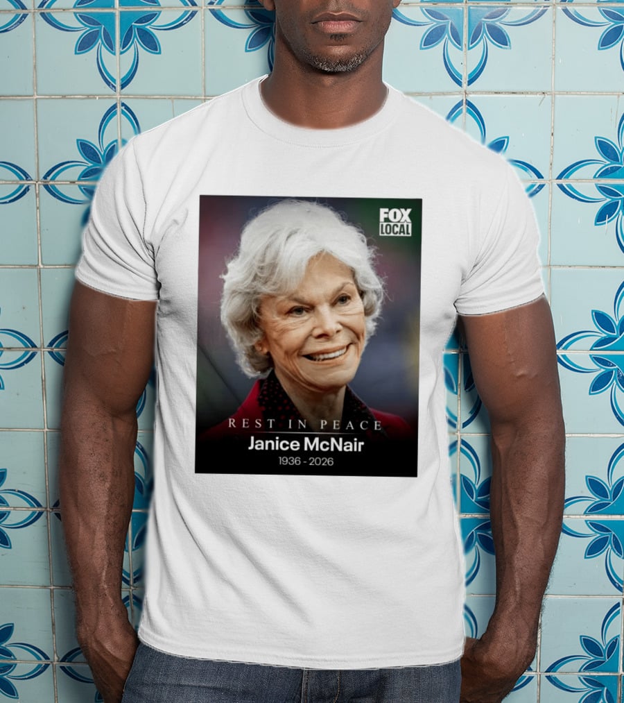 Rest In Peace Janice McNair 1936 2026 FOX Local Memorial T-Shirt