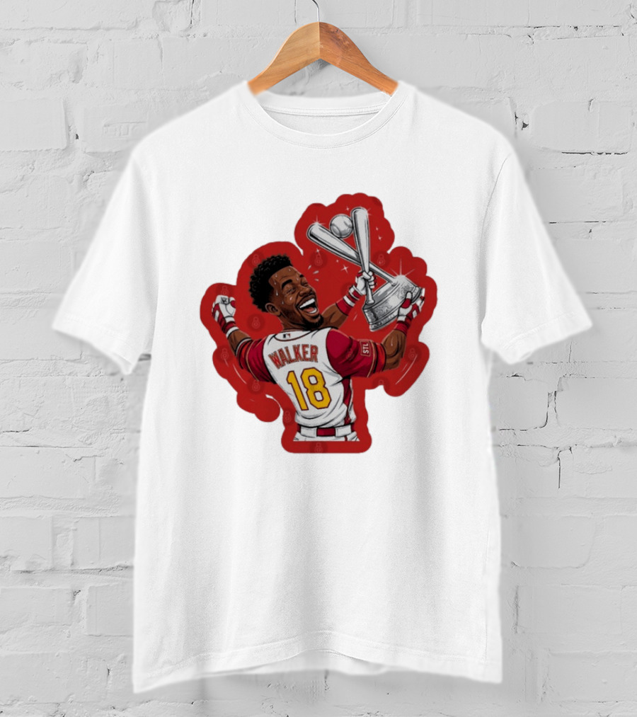 Jordan Walker 18 You Dont Boo Nobodies STL Victory Baseball Trophy T-Shirt