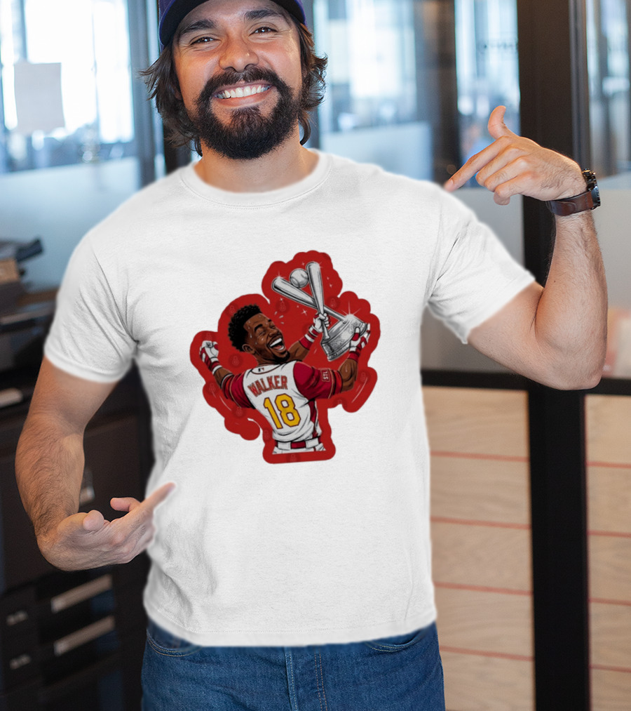 Jordan Walker 18 You Dont Boo Nobodies STL Victory Baseball Trophy T-Shirt
