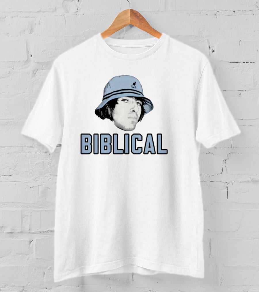 Kangol Hat Liam Gallagher Biblical 2026 T-Shirt