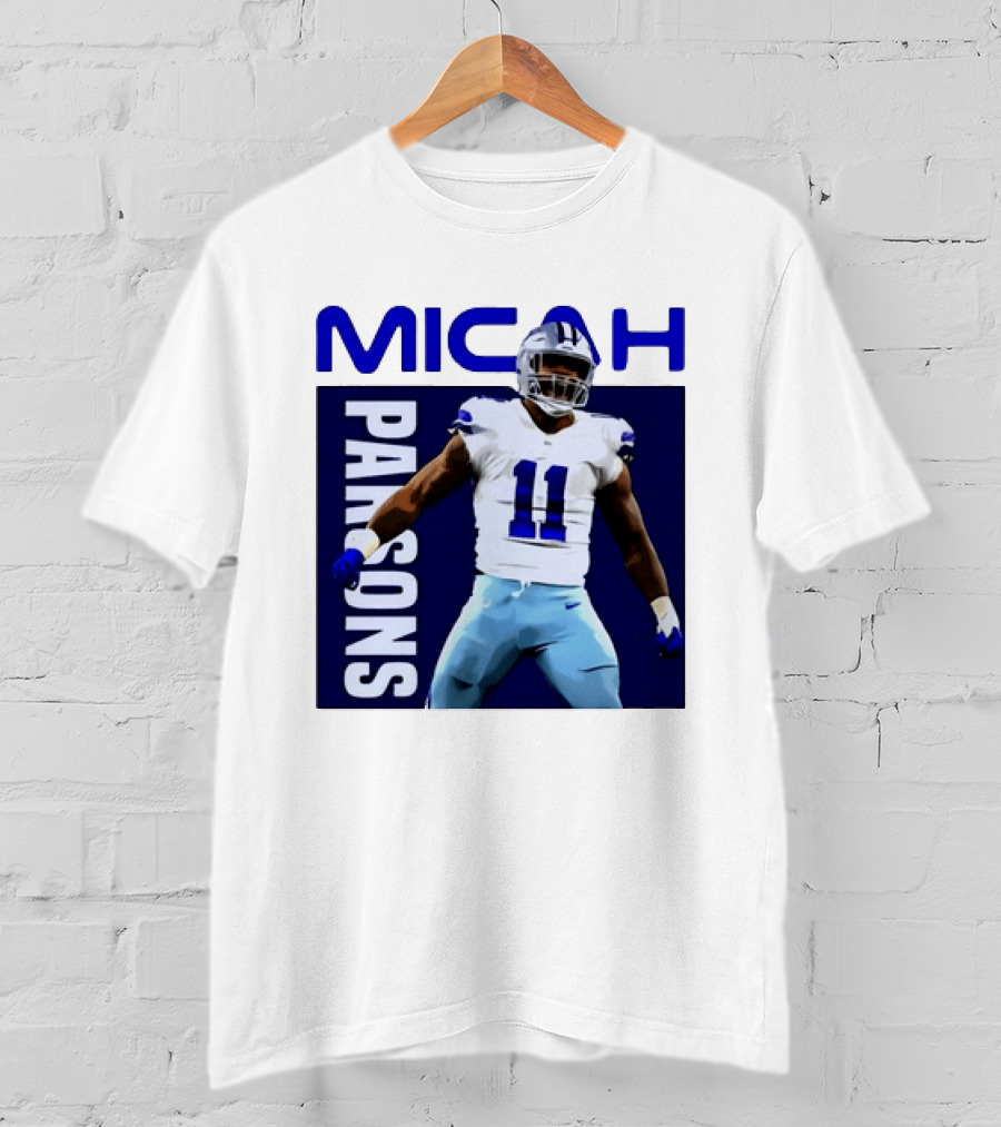 Micah Parsons Dallas Cowboys Number 11 NFL Football Star T-Shirt