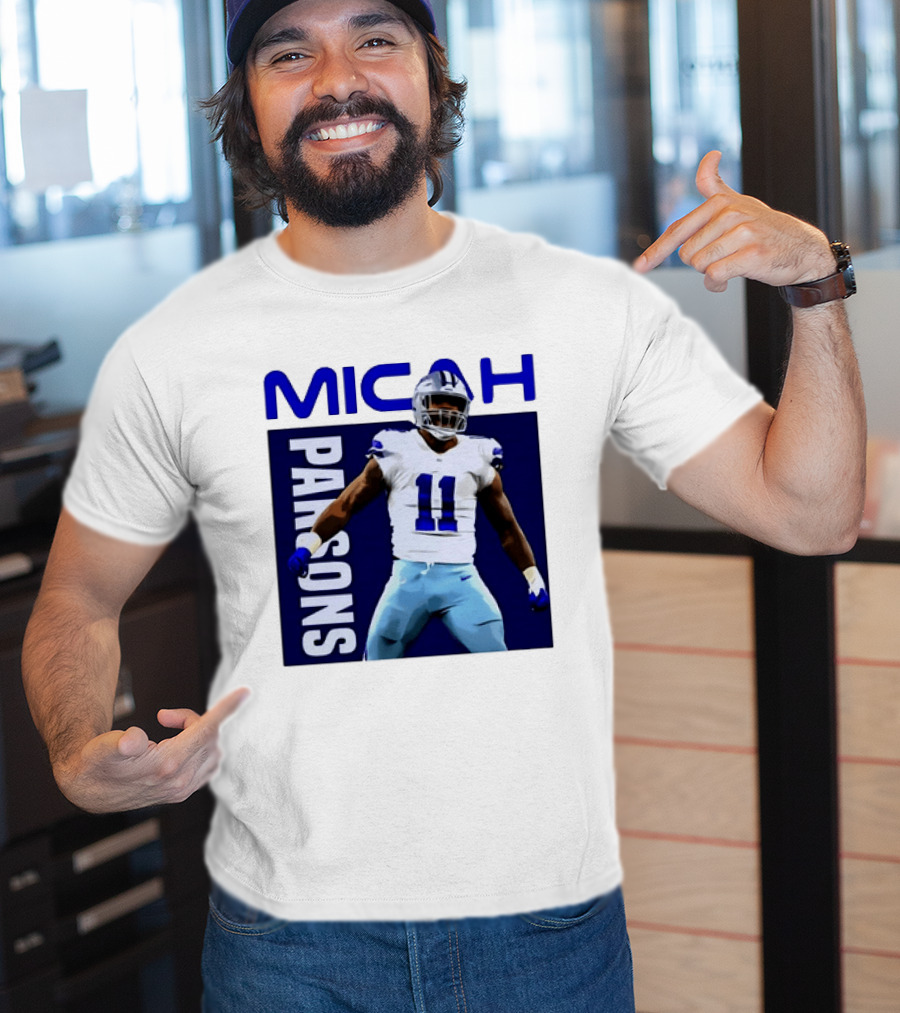 Micah Parsons Dallas Cowboys Number 11 NFL Football Star T-Shirt