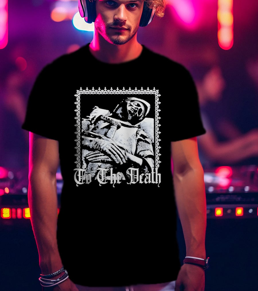 Knight In Armor To The Death T-Shirt