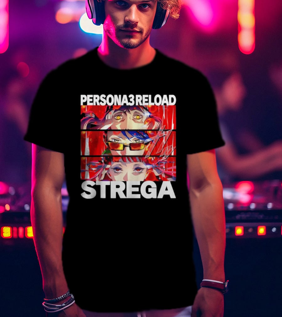 Takaya Sakaki Jin Shirato Chidori Yoshino Persona 3 Reload Strega Characters Persona 3 Reload T-Shirt