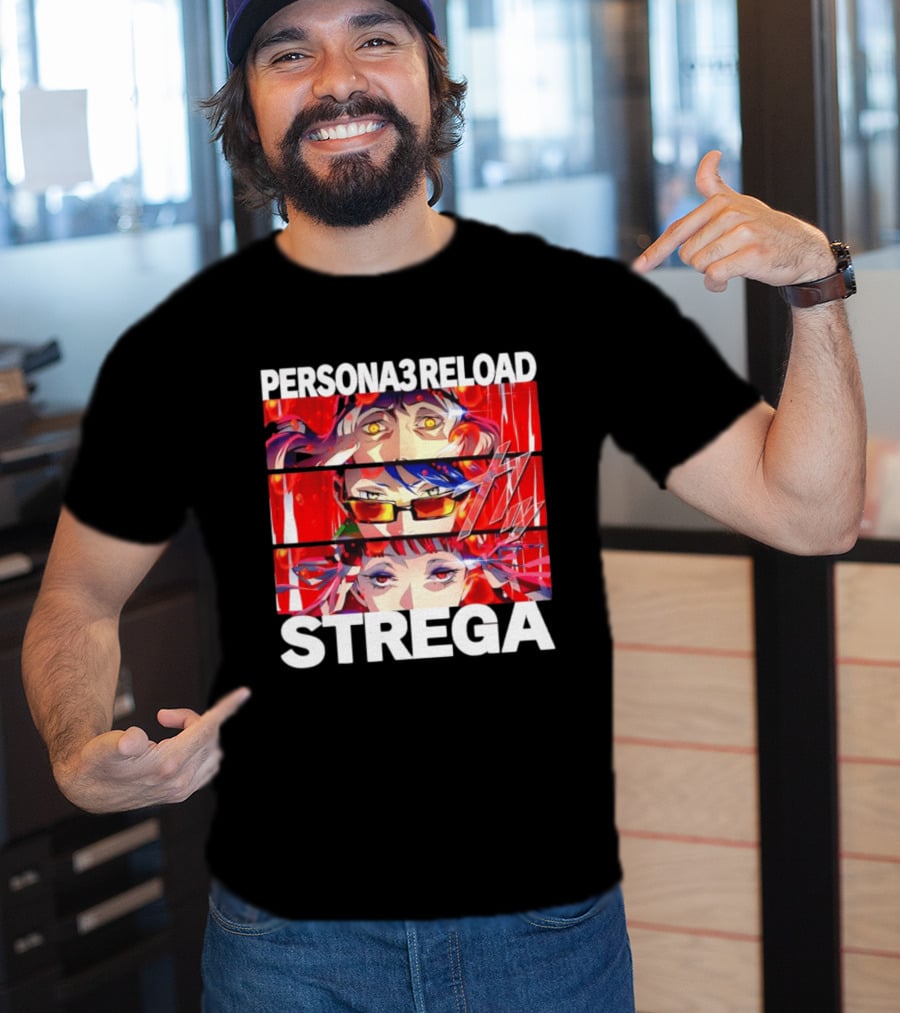 Takaya Sakaki Jin Shirato Chidori Yoshino Persona 3 Reload Strega Characters Persona 3 Reload T-Shirt