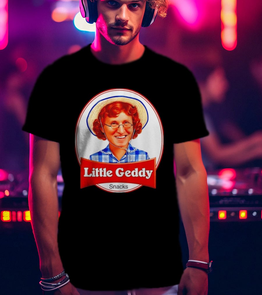 Little Geddy Snacks Rush Geddy Lee Sara Lee T-Shirt