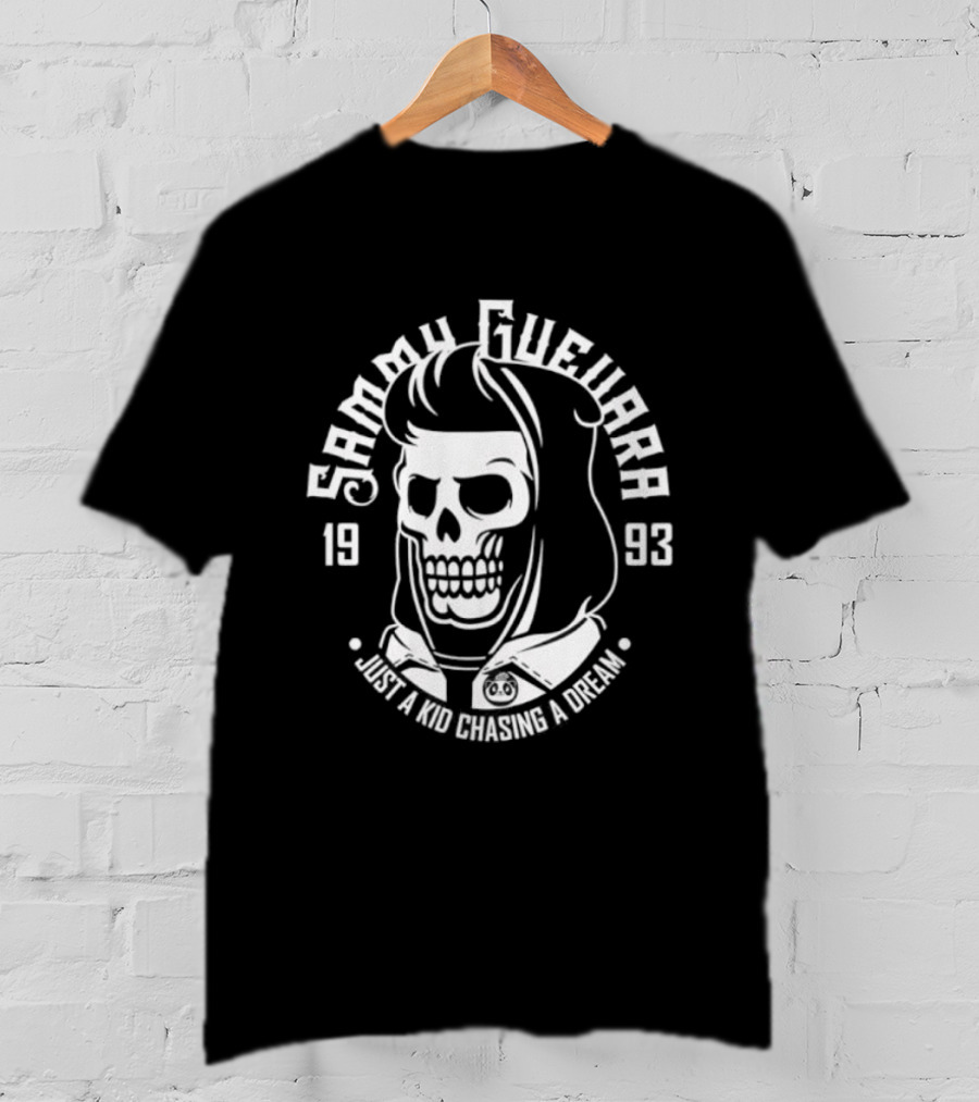 Sammy Guevara 1993 Skull Just A Kid Chasing A Dream T-Shirt