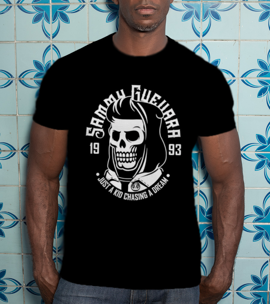 Sammy Guevara 1993 Skull Just A Kid Chasing A Dream T-Shirt