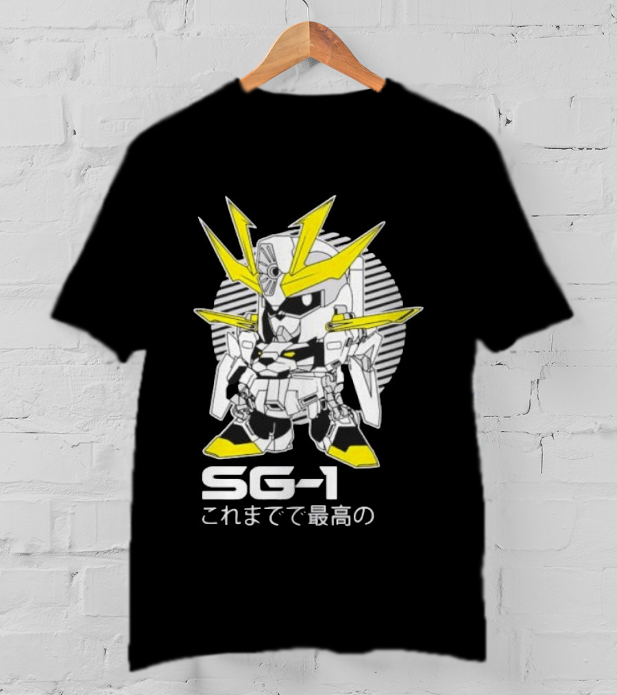 SG 1 Gundam Chibi Mecha Anime T-Shirt