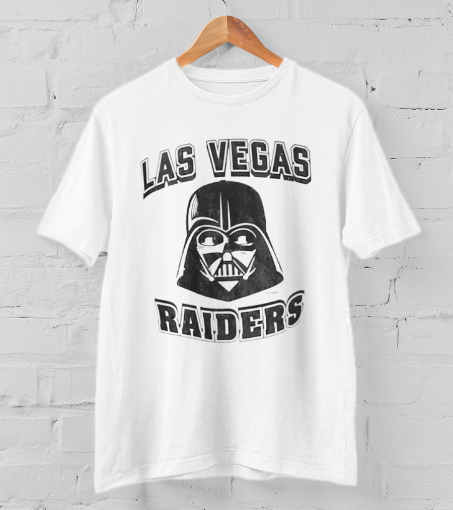 Las Vegas Raiders Darth Vader Star Wars 2026 T-Shirt