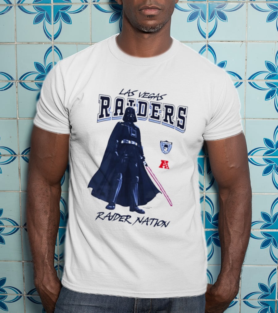 Las Vegas Raiders Darth Vader Raider Nation Star Wars 2026 T-Shirt