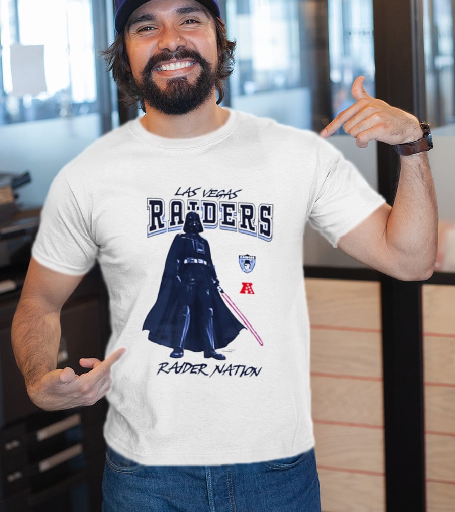 Las Vegas Raiders Darth Vader Raider Nation Star Wars 2026 T-Shirt